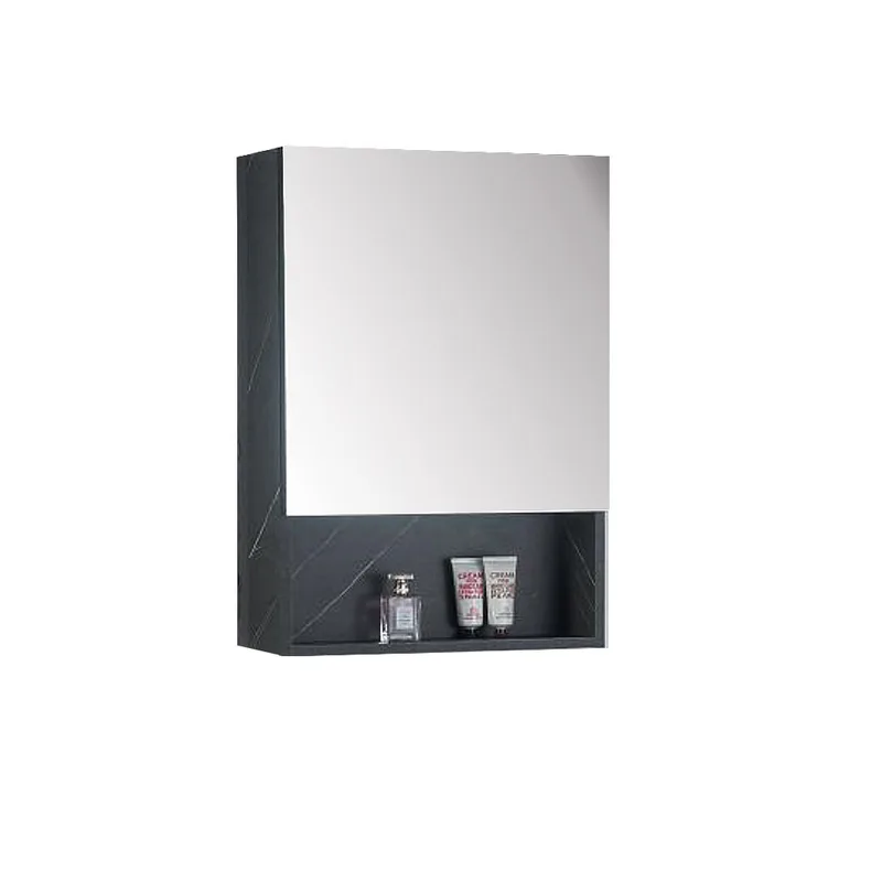 Nobel MCB-657 PVC Mirror Cabinet (Black Marble)