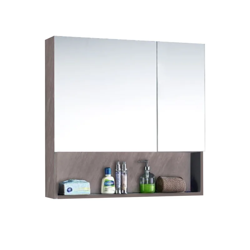 Nobel MCB-811 PVC Mirror Cabinet (Sand Beige Marble)
