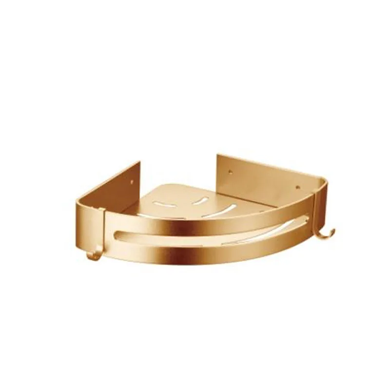 Nobel NB-7323-GD Corner Basket (Matt Gold)