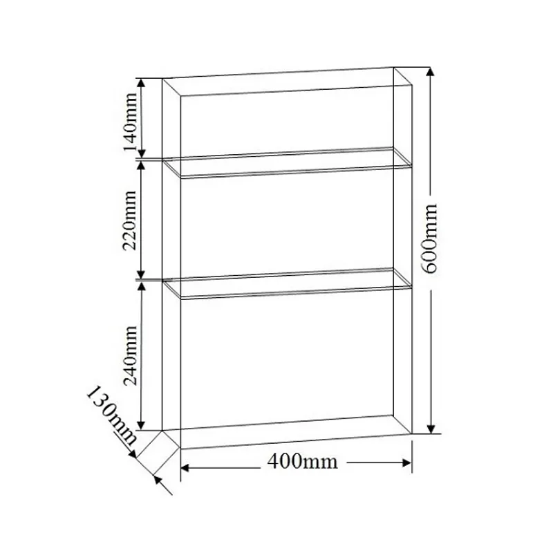 NTL C11601-B Mirror Cabinet