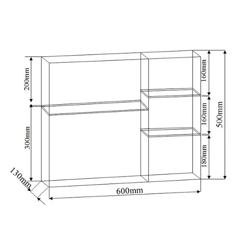 NTL C11604 Mirror Cabinet