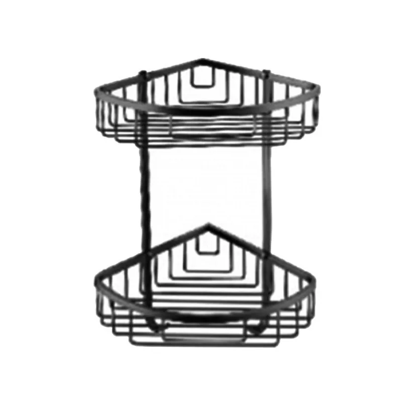 Vera Vita VA.2020J-MB Double Corner Basket (Matt Black)