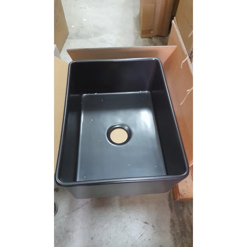 Aberdeen Black Fireclay Sink