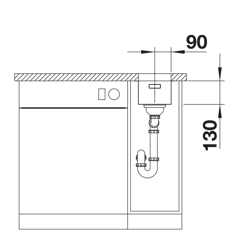 BLANCO Andano 180-U Undermount Sink
