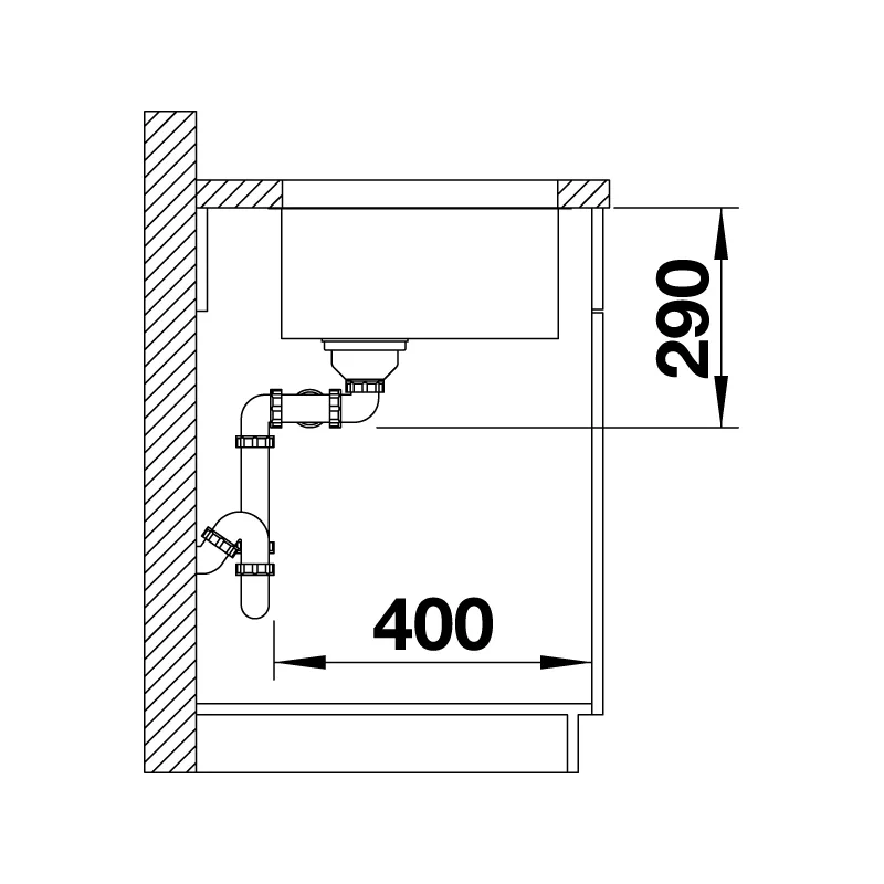 BLANCO Andano 400/400-U Undermount Sink