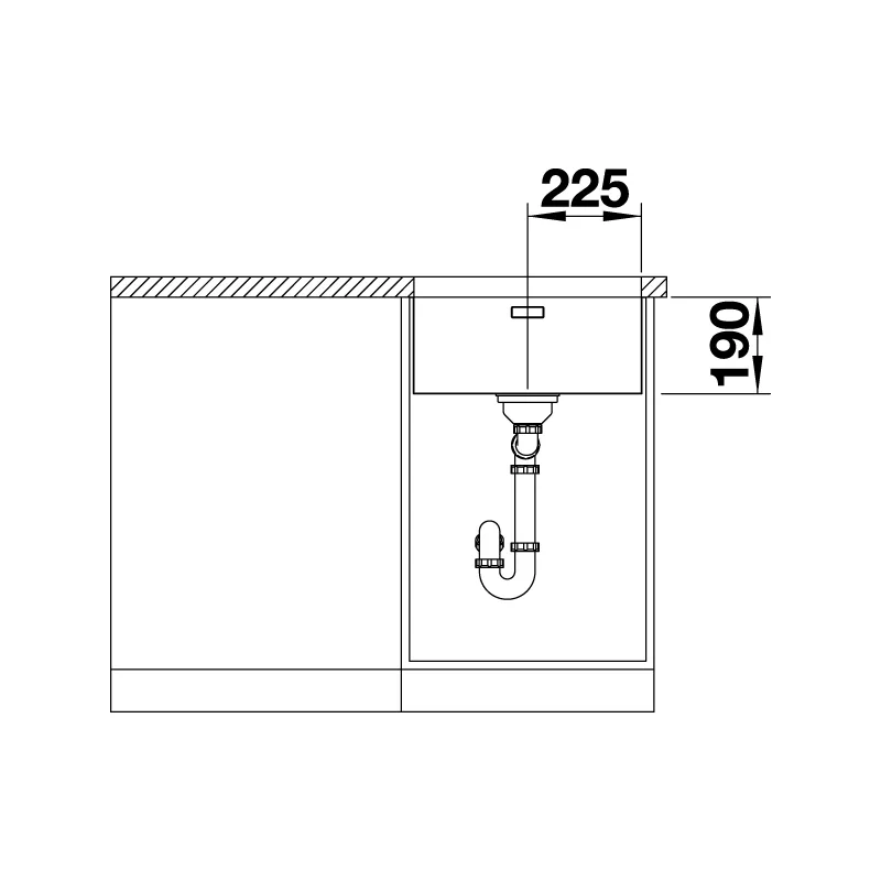 BLANCO Andano 450-U Undermount Sink