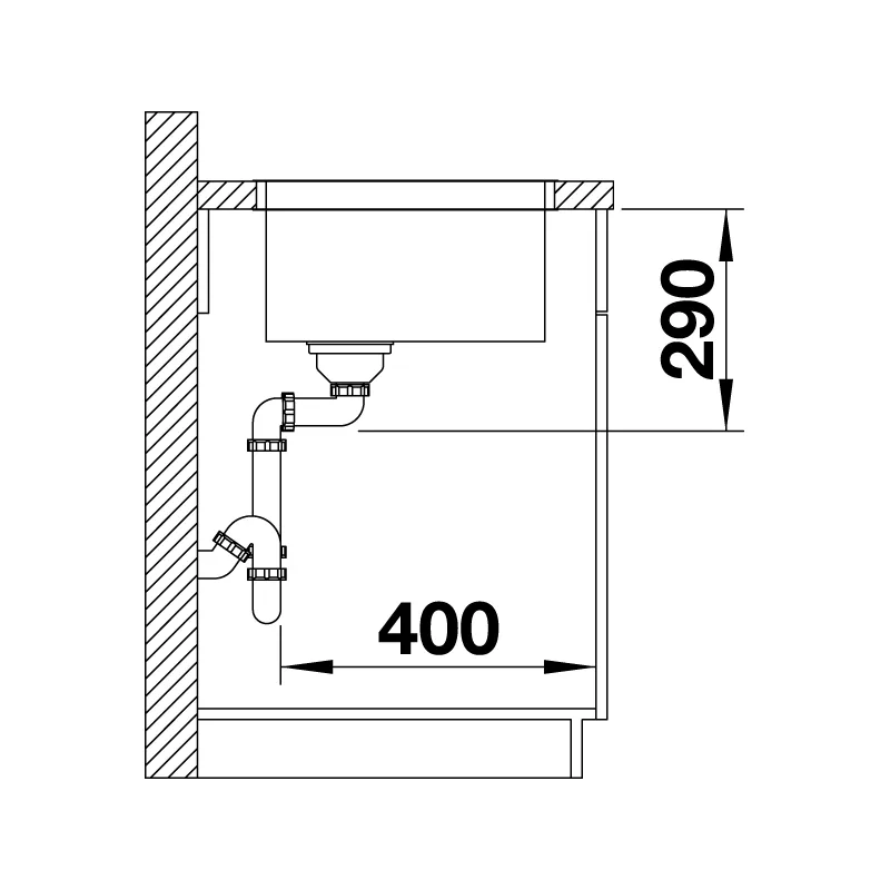 BLANCO Andano 450-U Undermount Sink