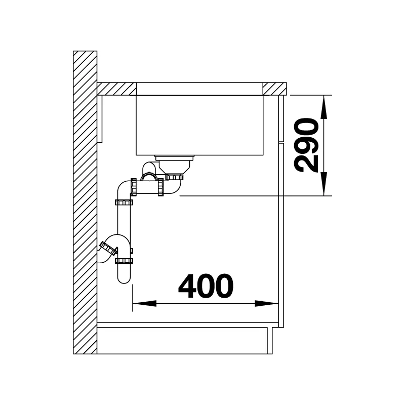 BLANCO Andano 500/180-U Undermount Sink