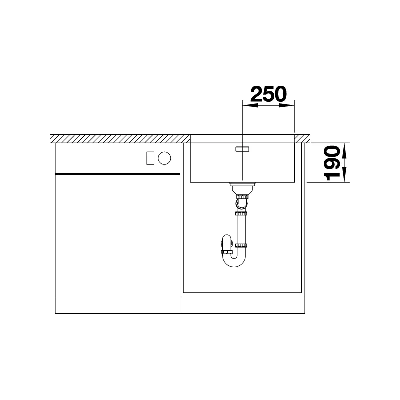 BLANCO Andano 500-U Undermount Sink
