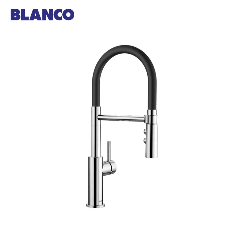 BLANCO CATRIS-S FLEXO Kitchen Sink Mixer with Flexible Spout (Chrome)