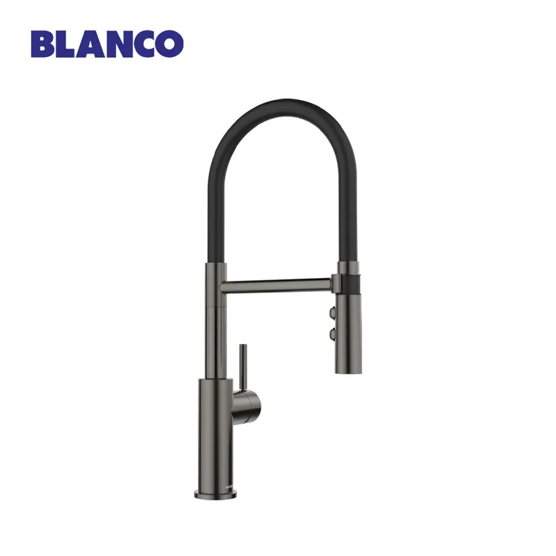 Blanco CATRIS-S Flexo with Flexible Hose (Satin Dark Steel)
