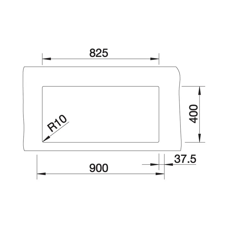BLANCO CLARON 400/400-U Undermount Sink