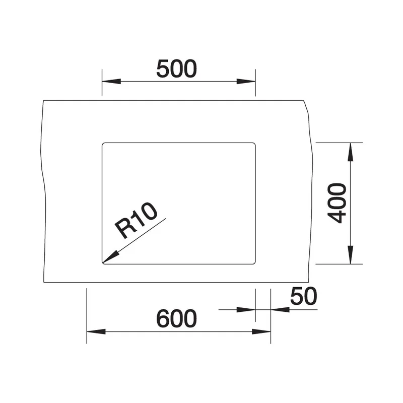BLANCO CLARON 500-U Undermount Sink