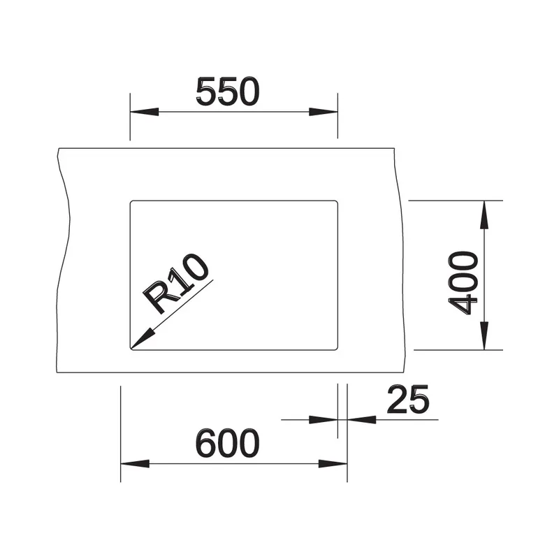 BLANCO CLARON 550-U Undermount Sink