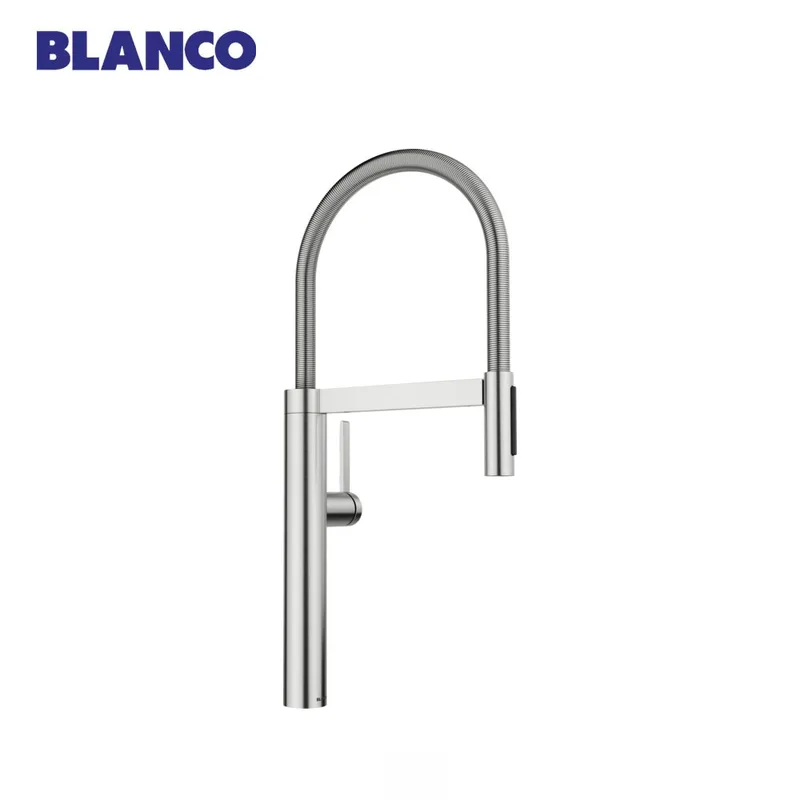 Blanco CULINA-S II Kitchen Sink Mixer with Flexible Spout (PVD Steel)