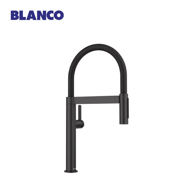 Blanco Culina-S II Mini Sink Mixer with Flexible Hose (Black Matt)