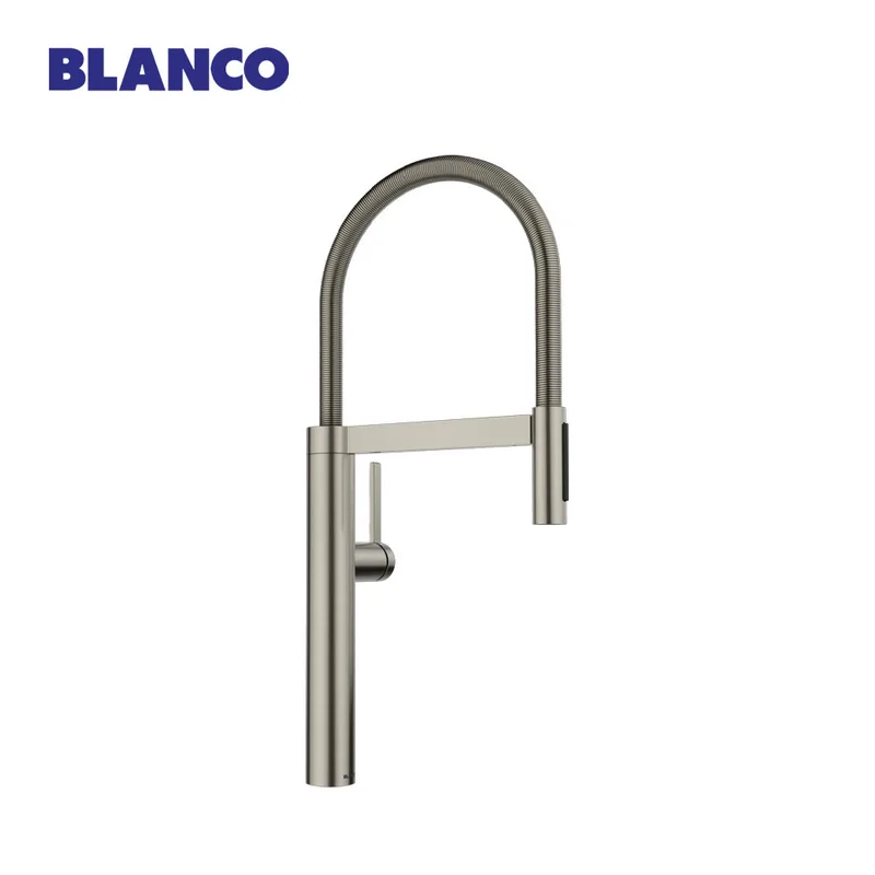 Blanco Culina-S II Sink Mixer with Flexible Hose (Satin Platinum)