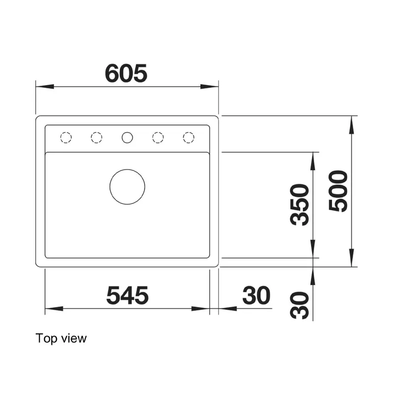 BLANCO Dalago 6-F Granite Sink