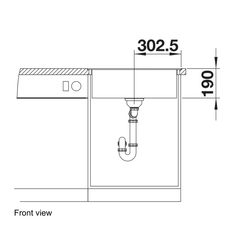 BLANCO Dalago 6-F Granite Sink