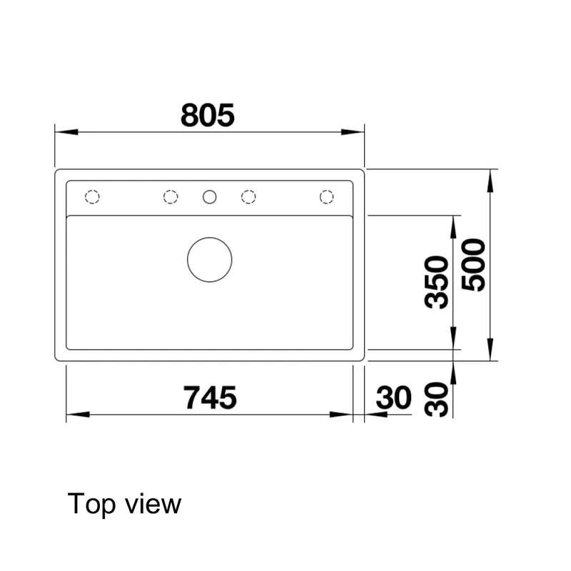 BLANCO Dalago 8-F Granite Sink