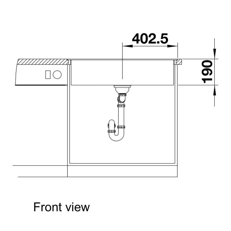 BLANCO Dalago 8-F Granite Sink