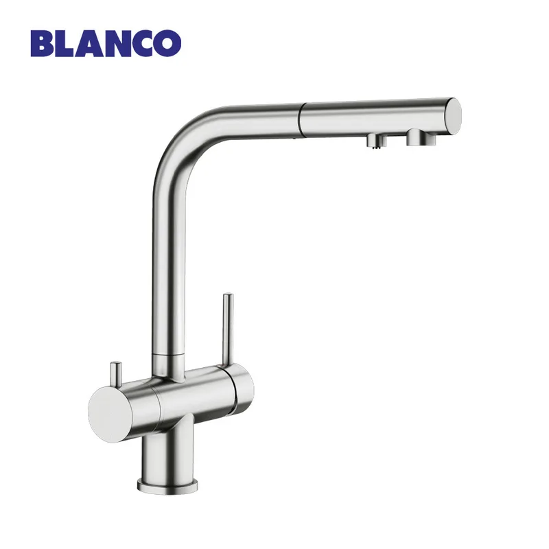 Blanco Fontas-S II Filter Sink Mixer (PVD Steel)