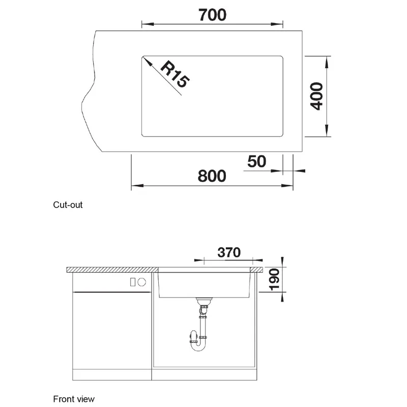 BLANCO Karis 700-U Kitchen Sink