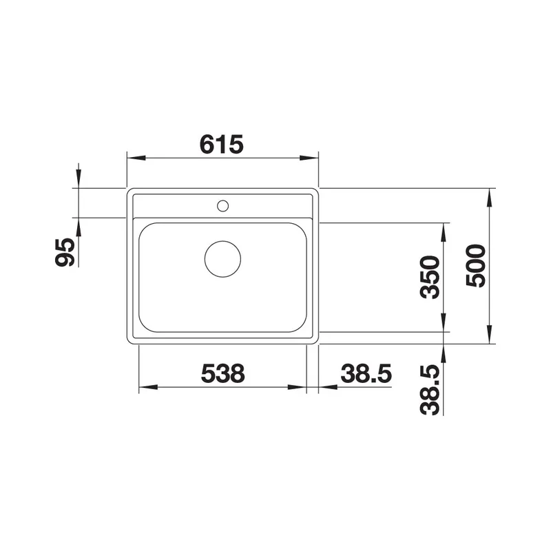 BLANCO LEMIS 6-IF Stainless Steel Sink
