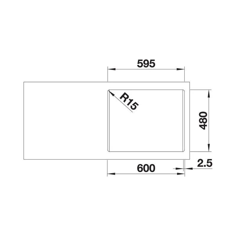 BLANCO LEMIS 6-IF Stainless Steel Sink