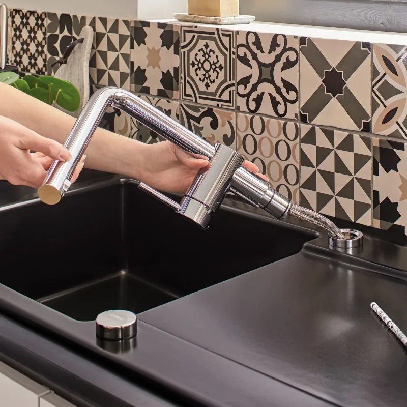 BLANCO LINUS Kitchen Sink Mixer (Chrome)