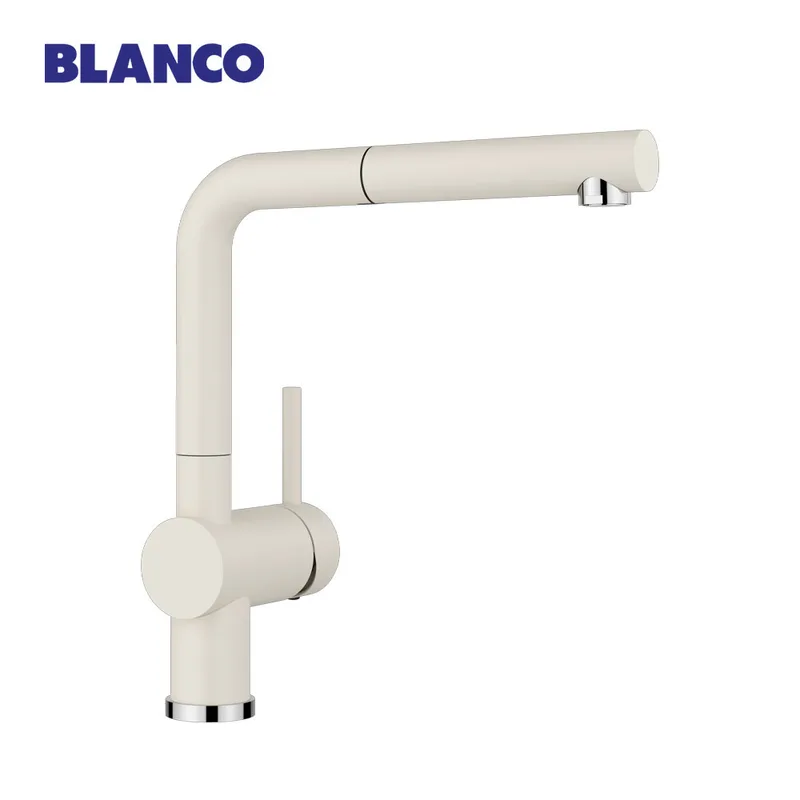 Blanco Linus-S Pull-Out Sink Mixer (Soft White)