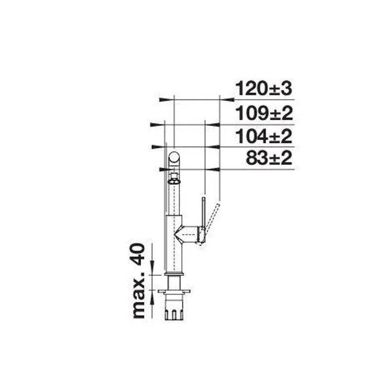 BLANCO MIHA-L-S Pull-Out Sink Mixer