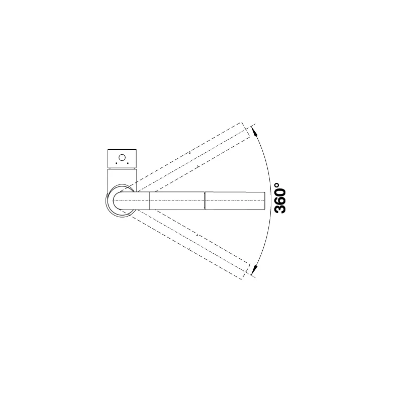 BLANCO MILA-S Pull-Out Sink Mixer (Matt Black)