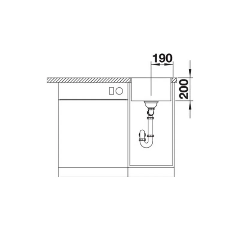 BLANCO Quatrus R15 340-IU Undermount Sink