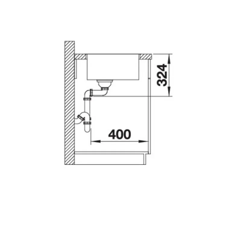 BLANCO Quatrus R15 340-IU Undermount Sink
