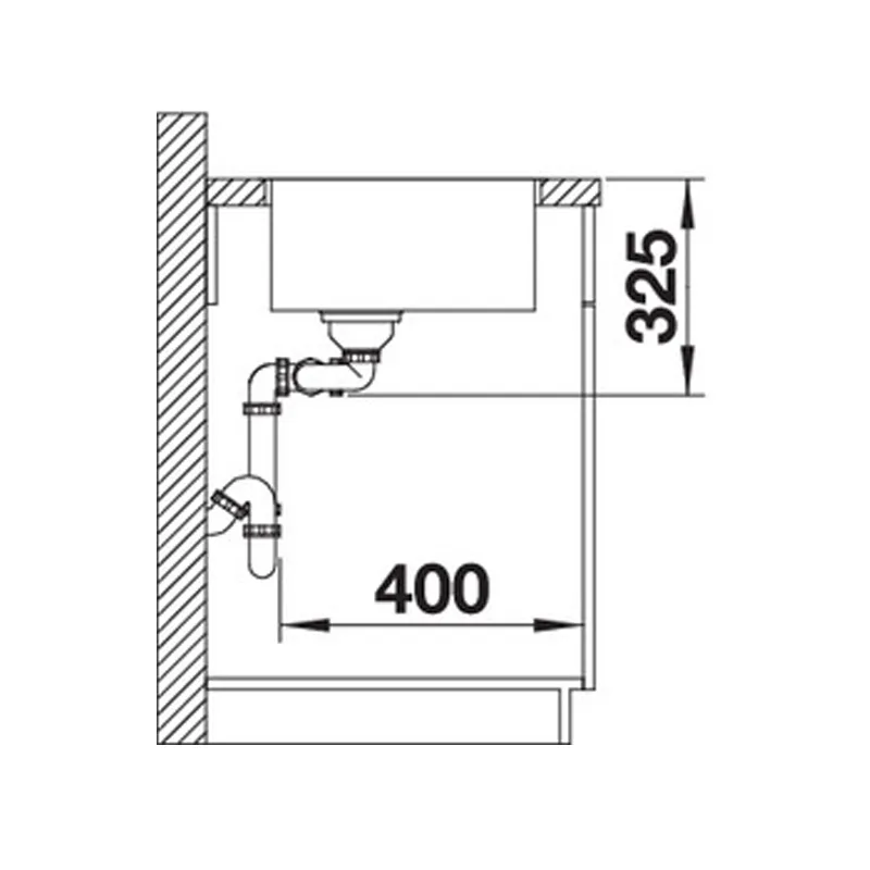 BLANCO Quatrus 435/285-IU (L) Undermount Sink