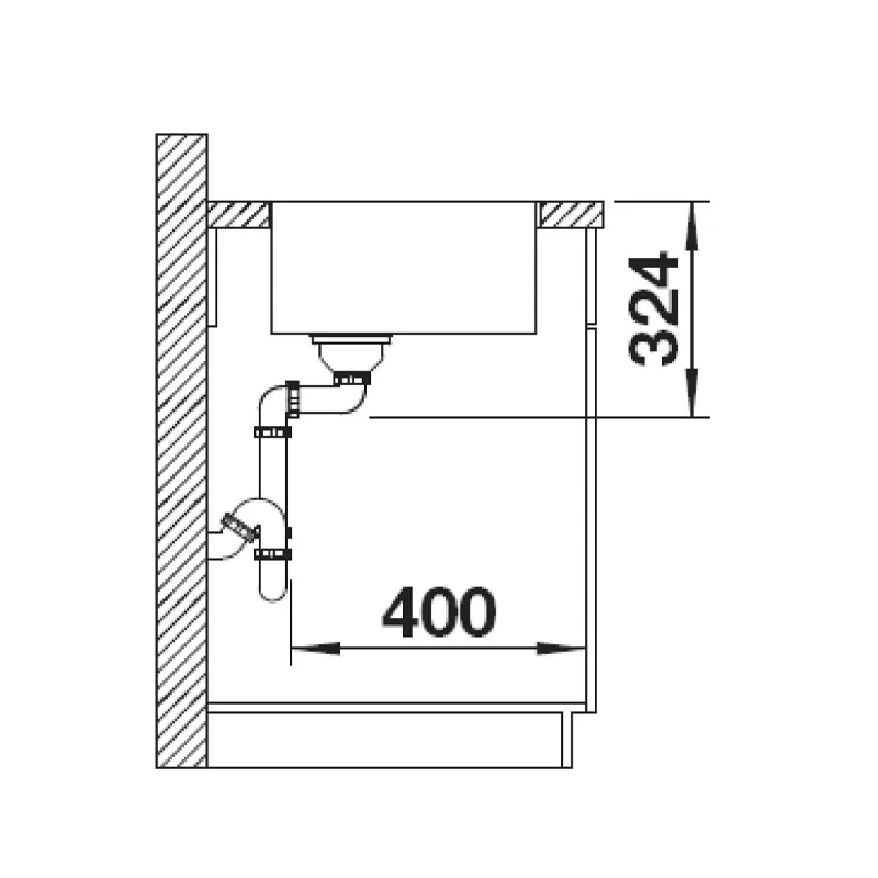 BLANCO Quatrus 600-IU Undermount Sink