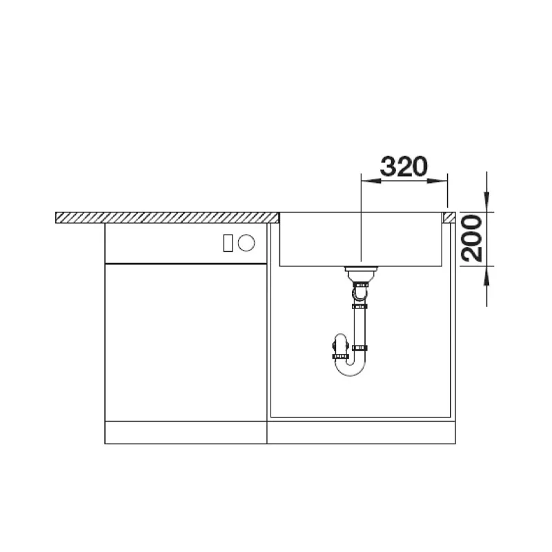 BLANCO Quatrus 600-IU Undermount Sink