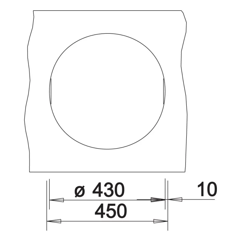 BLANCO Rondo Round Sink