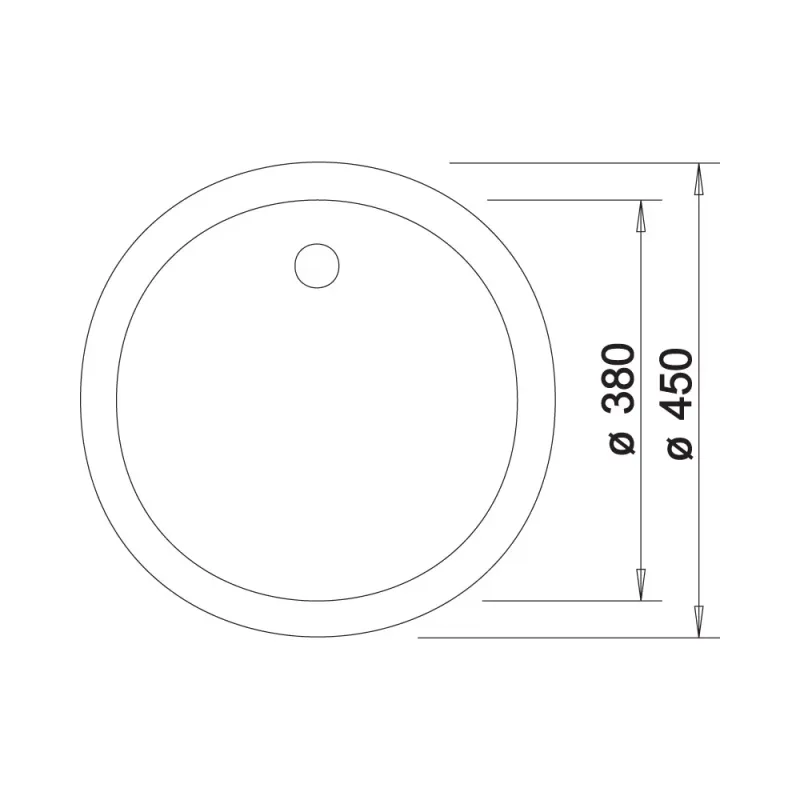 BLANCO Rondo Round Sink