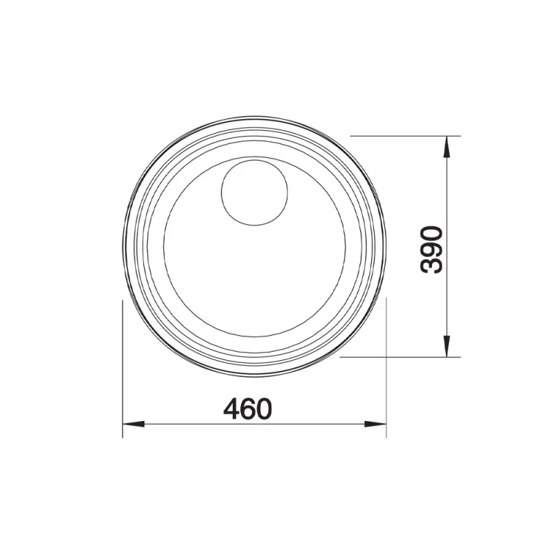 BLANCO Rondosol Round Sink