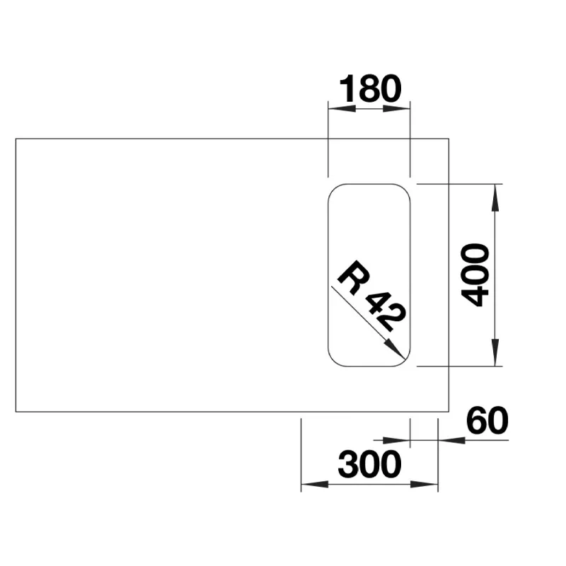 BLANCO Solis 180-U Undermount Stainless Steel Sink
