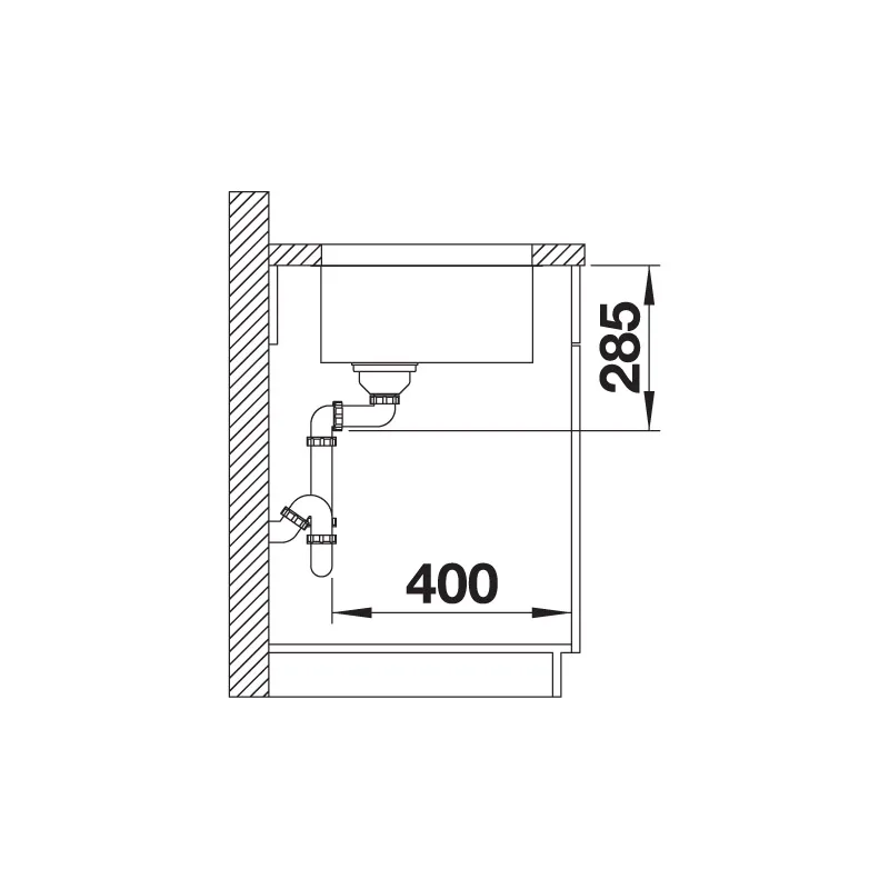 BLANCO Solis 340-U Undermount Stainless Steel Sink
