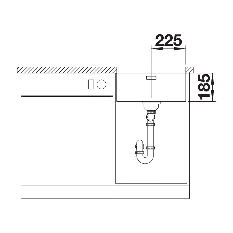 BLANCO Solis 450-U Undermount Stainless Steel Sink