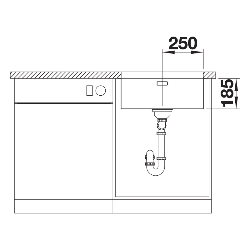 BLANCO Solis 500-U Undermount Stainless Steel Sink