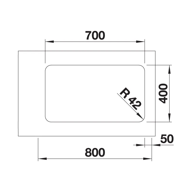 BLANCO Solis 700-U Undermount Stainless Steel Sink