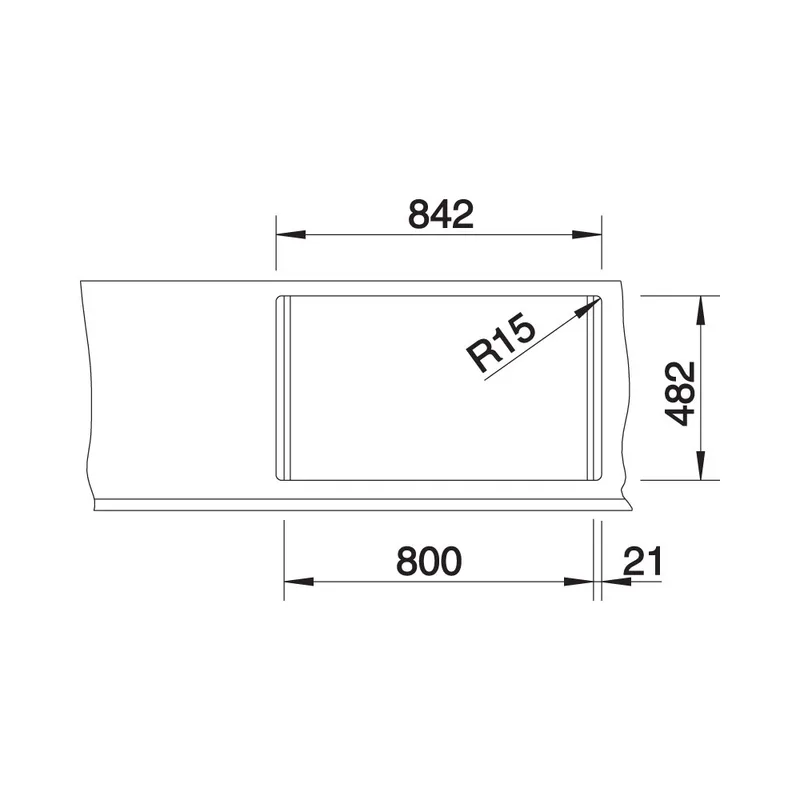 BLANCO TIPO 8 Double Bowl Sink