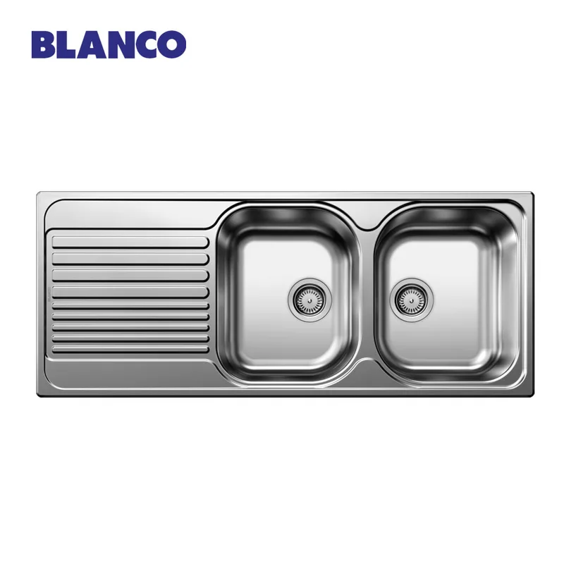 BLANCO TIPO 8-S Double Bowl with Drainer Sink