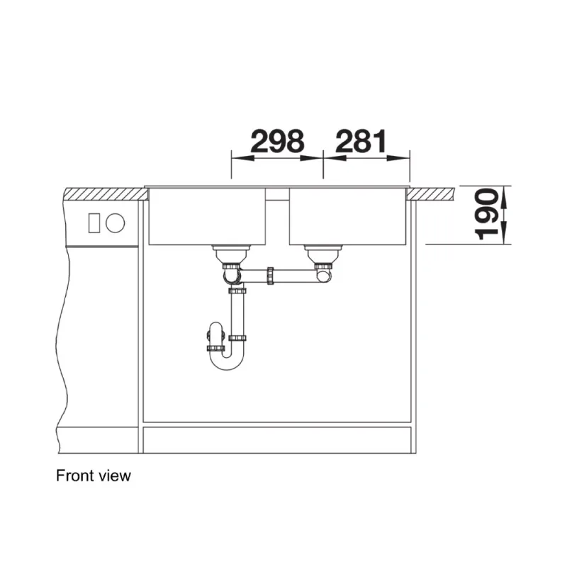 BLANCO Zia 9 Granite Sink (Anthracite)