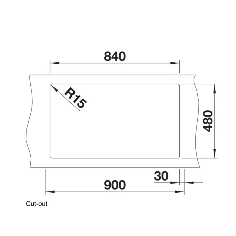 BLANCO Zia 9 Granite Sink (Anthracite)